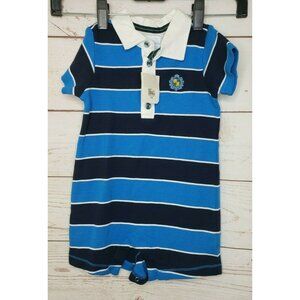 Old Navy Embroidered Seriously Cute Navy Blue One Piece (12-18 Months)